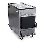 Котел Буржуй КП-18 кВт із чавунною плитою (4 мм сталь), фото 2