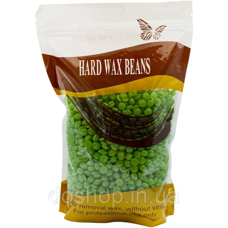 Гарячий плівковий віск у гранулах HardWax Beans Зелений чай 1000 г
