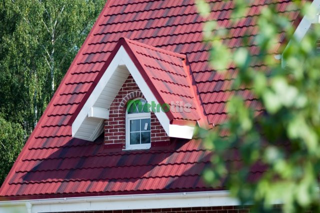 Композитная черепица Metrotile в Днепропетровске