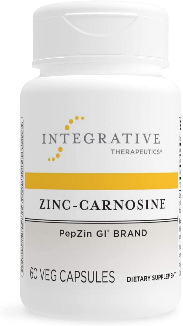 Integrative Therapeutics Zinc-Carnosine / Цинк-карнозин 60 капсул