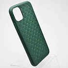 Чохол накладка Weaving для iPhone 11 Green, фото 3