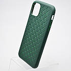 Чохол накладка Weaving для iPhone 11 Green, фото 2