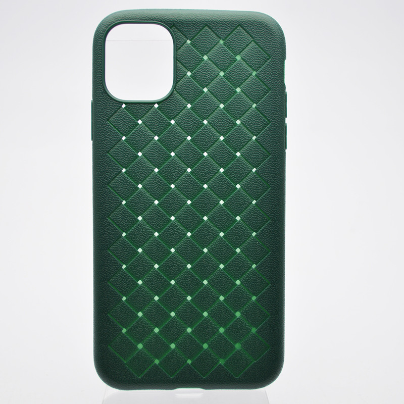 Чохол накладка Weaving для iPhone 11 Green, фото 1