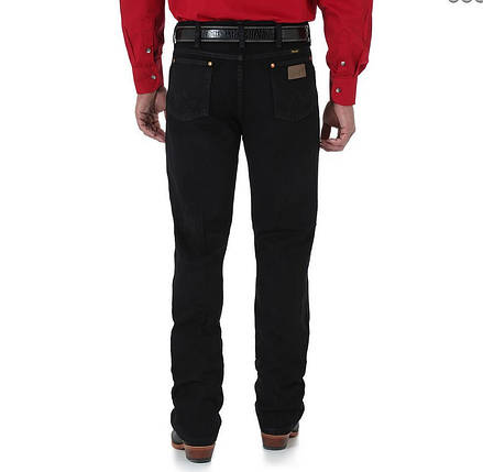 Джинси Wrangler 0936WBK Slim Fit Prewashed Shadow Black, фото 1