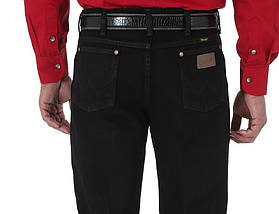 Джинси Wrangler 0936WBK Slim Fit Prewashed Shadow Black, фото 4