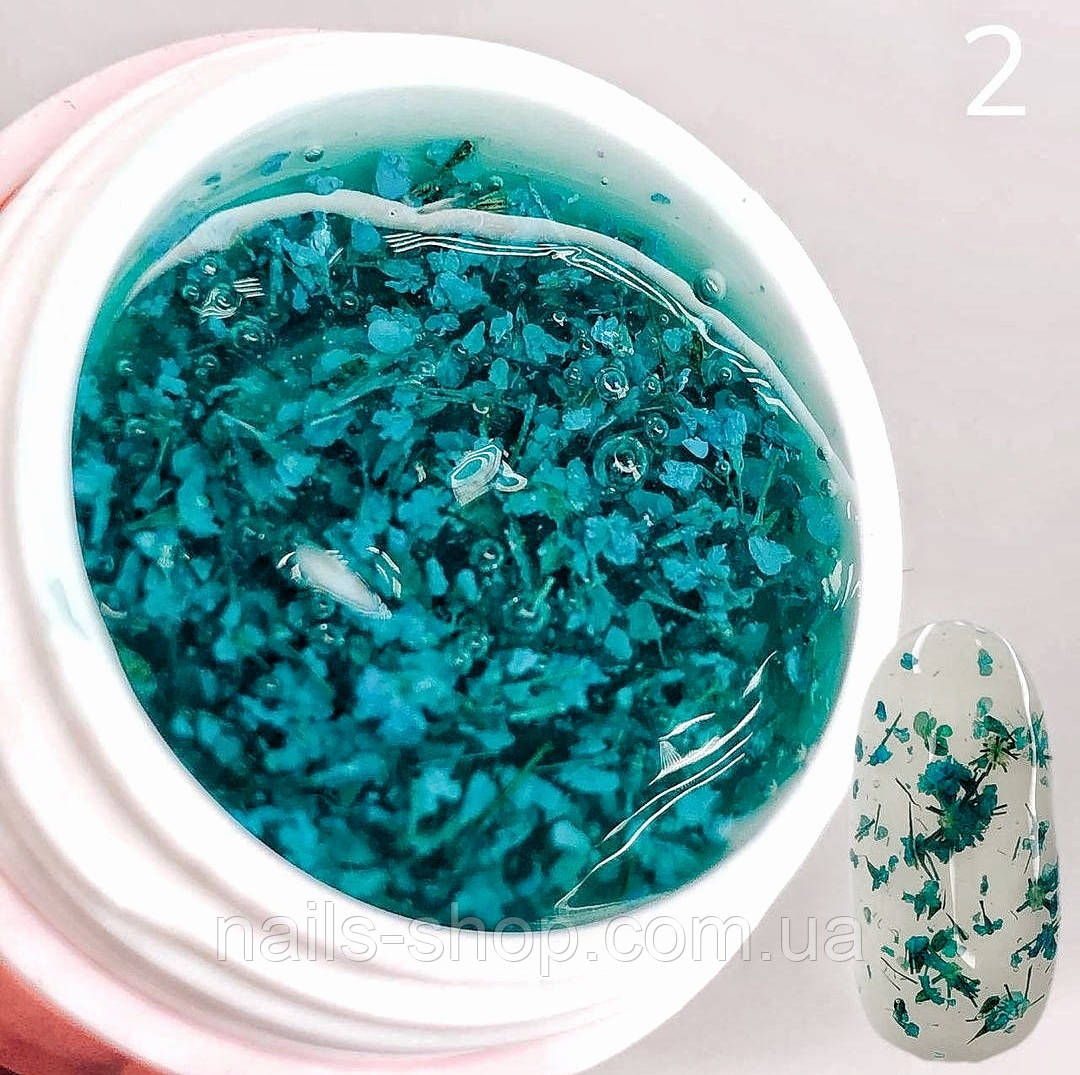 Гель с сухоцветами Saga №2, фото 1