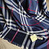 Палантин Burberry темно-синій, фото 8