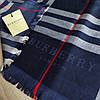 Палантин Burberry темно-синій, фото 6