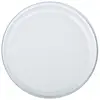 Тарілка одноразова пластикова 16 см 50 шт Біла PP матеріал для гарячих та холодних страв - 4