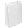 Паперовий пакет з прямокутним дном білий 260х150х350 мм - 4