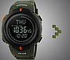 Чоловічий годинник з компасом водонепроникний з підсвічуванням Skmei зелений круглі, фото 6