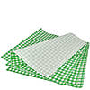Пакувальний папір «Гамбургер» зелена клітина 300х320 мм (500 шт.) - 3