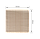 Пакувальний папір «Гамбургер» коричнева клітина 300х320 мм (500 шт.), фото 2