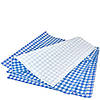 Пакувальний папір «Гамбургер» блакитна клітина 320х320 мм (500 шт.) - 3