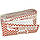 Паперовий пакет куточок Hot dog червона клітина 200х85 мм (500 шт.), фото 4