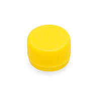 Крышка для ПЭТ бутылки желтая 28 мм