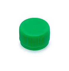 Кришка для ПЕТ пляшки зелена 28 мм