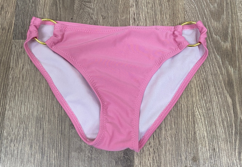 Плавки з кільцями рожеві підліткові, фото 1