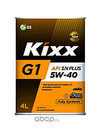 Масло Kixx G1 SN PLUS 5W-40_4/4L T L210244TR1