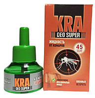 Жидкость от комаров "KRA DEO SUPER" (45 ночей) защита от комаров при открытых окнах