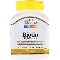 Биотин (Biotin) 10000 мкг 120 таблеток