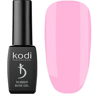 Кольорова база Kodi Professional Color Rubbber Base BUBBBLE GUM, 8 мл світло-розова