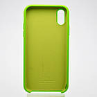 Чохол накладка Silicon Case для iPhone Xr Green, фото 4