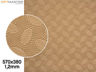 Гумова профілактика FAVOR, р. 570*380*1.2 мм, кол. бежевий (10) light beige