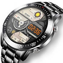 UWatch Смартгодинник Smart Terminator PRO Black, фото 3