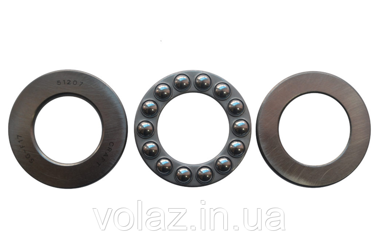 Купить Подшипник 8207 (51207) упорный (цапфа Т-25А), цена 110 ₴ — Prom ...