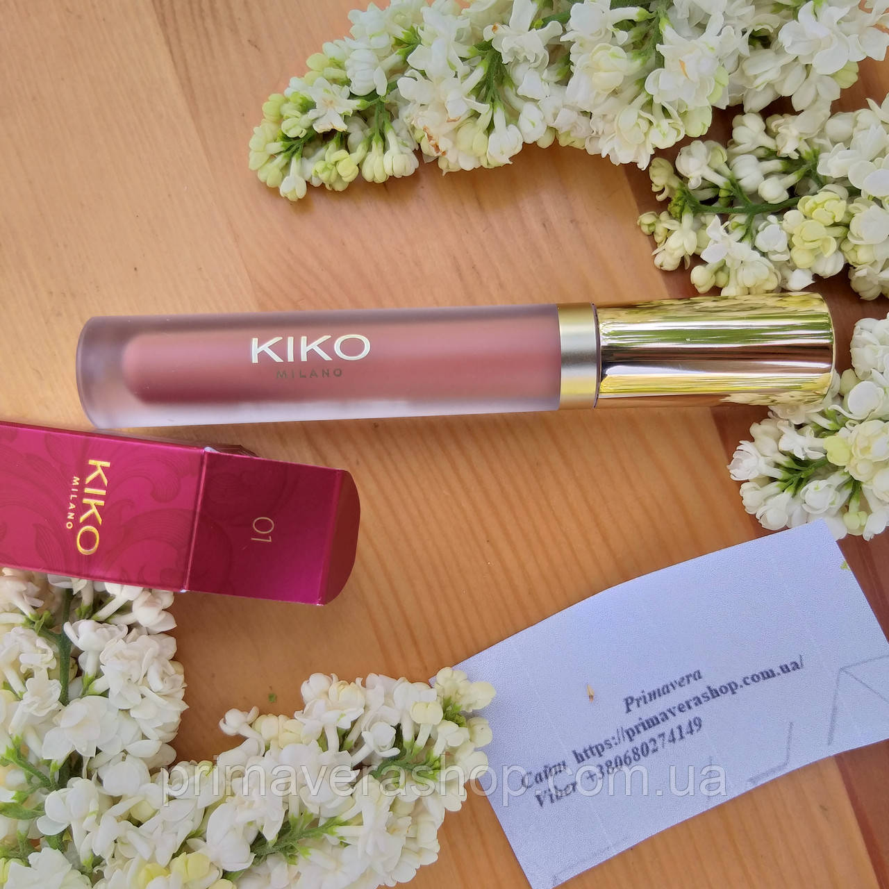 Купить Kiko Milano A Holiday Fable Eternal Matte Lip Mousse матова