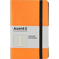 Книга записная Partner Soft, 125*195, 96 л, кл, оранжевая