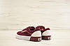 Чоловічі та жіночі кеди Vans Old Skool Red Ванс Олд Скул червоні з білою підошвою Унісекс Вьетнам текстиль, фото 3