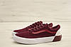 Чоловічі та жіночі кеди Vans Old Skool Red Ванс Олд Скул червоні з білою підошвою Унісекс Вьетнам текстиль, фото 6