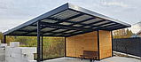 Гарний навіс 6х6м для Вашого автомобіля та відпочинку в приватному будинку, фото 4