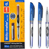 Ручка масляна "10км" Flair CL8048/ET8048 синя