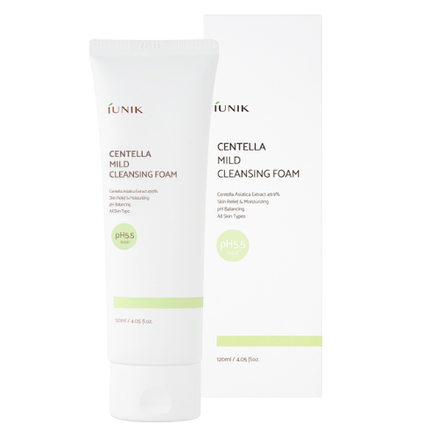 М'яка пінка з центеллою IUNIK Centella Mild Cleansing Foam, 120 мл, фото 2