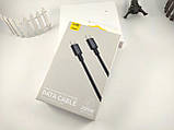 Кабель BASEUS Type-C to Type-C 100W (20V/5A) 1 м, кабель тайпсі на тайпсі для заряджання телефона макбука, фото 3