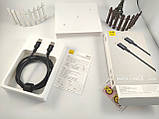 Кабель BASEUS Type-C to Type-C 100W (20V/5A) 1 м, кабель тайпсі на тайпсі для заряджання телефона макбука, фото 6