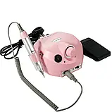 Фрезер Pro ZS-601 (pink) на 65 Вт і 45 000 об./хв для манікюру, фото 4