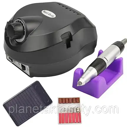 Фрезер Pro ZS-601 (black) на 65 Вт і 45 000 об./хв для манікюру, фото 1