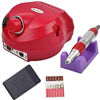 Фрезер Pro ZS-601 (red) на 65 Вт і 45 000 об./хв для манікюру