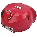 Фрезер Pro ZS-601 (red) на 65 Вт і 45 000 об./хв для манікюру, фото 2