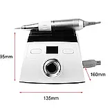 Фрезер ZS-710 на 65 Вт і 35000 об./хв для манікюру та педикюру, білий, фото 4