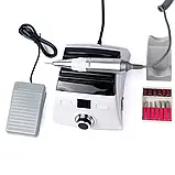 Фрезер ZS-710 на 65 Вт і 35000 об./хв для манікюру та педикюру, білий, фото 2