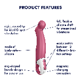 Вібратор для точки G Satisfyer Petting Hippo, фото 2