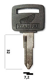 Заготівка ключа HONDA авто/мото HOND-4d.P1 права