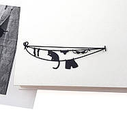 Закладка для книг "Кіт на мотузці для білизни", фото 6