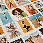 Фотомагніти в стилі полароїд (Polaroid) набір 6 шт. P6 (фотомагніти на холодильник, магніти з фото), фото 6