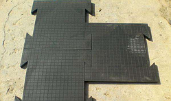 Гумова підлогова плитка для ремонтної майстерні, гаража та СТО
